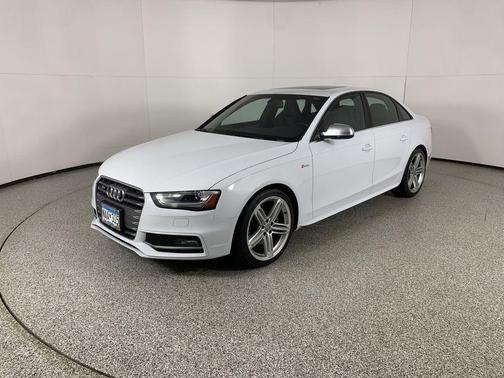 Ibis White 2015 Audi S4 3.0T Premium Plus