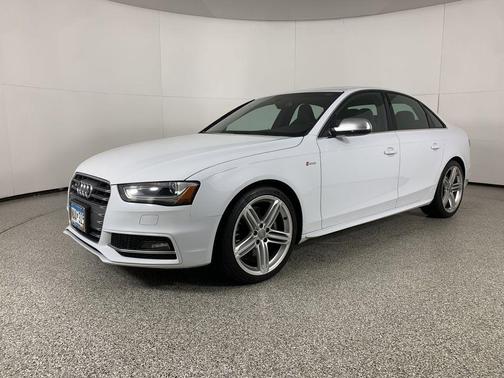 Ibis White 2015 Audi S4 3.0T Premium Plus