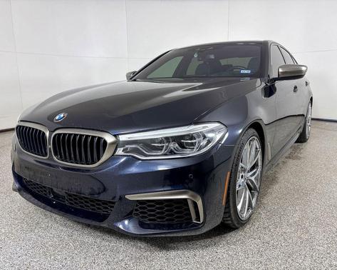 Carbon Black Metallic 2019 BMW M550 i Xdrive