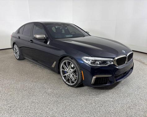 Carbon Black Metallic 2019 BMW M550 i Xdrive