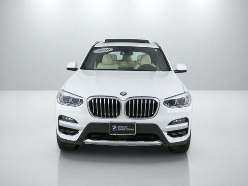 Alpine White 2020 BMW X3 xDrive30i