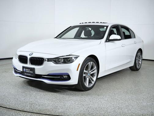 White Metallic 2017 BMW 330 xDrive