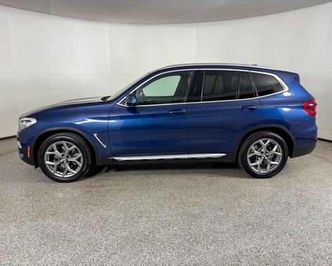 Phytonic Blue Metallic 2021 BMW X3 xDrive30i