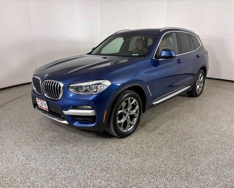 Phytonic Blue Metallic 2021 BMW X3 xDrive30i