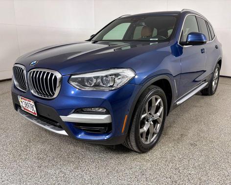 Phytonic Blue Metallic 2021 BMW X3 xDrive30i
