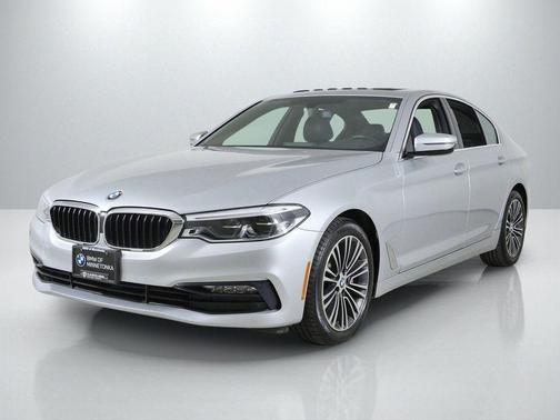 Glacier Silver Metallic 2017 BMW 540 xDrive