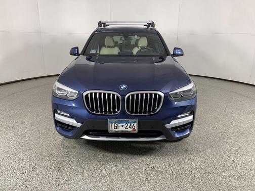Blue Metallic 2019 BMW X3 xDrive30i