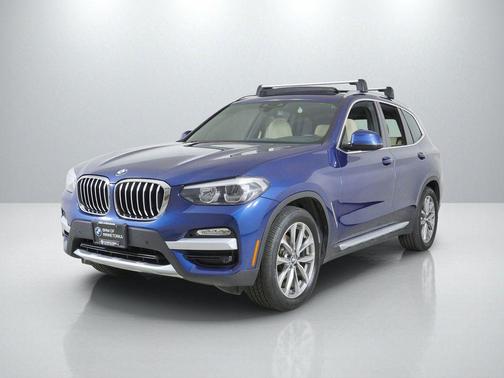Blue Metallic 2019 BMW X3 xDrive30i