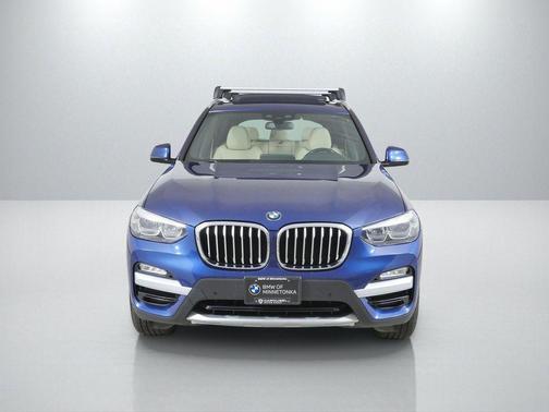 Blue Metallic 2019 BMW X3 xDrive30i