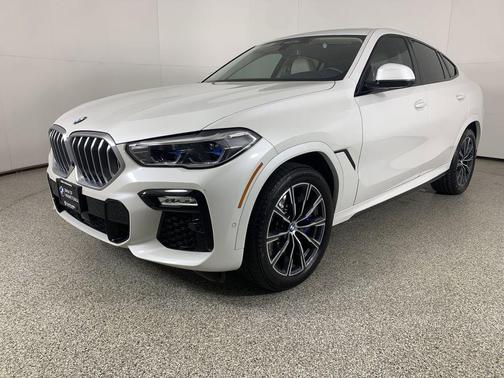 Mineral White Metallic 2020 BMW X6 xDrive40i