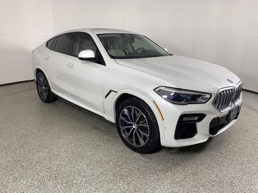 Mineral White Metallic 2020 BMW X6 xDrive40i