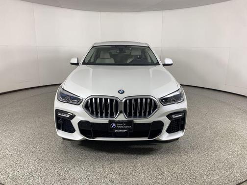 Mineral White Metallic 2020 BMW X6 xDrive40i
