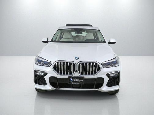 Mineral White Metallic 2020 BMW X6 xDrive40i