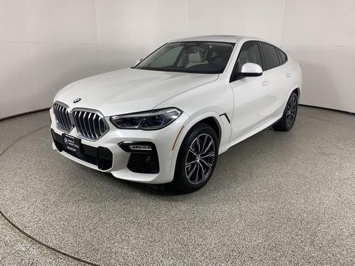 Mineral White Metallic 2020 BMW X6 xDrive40i