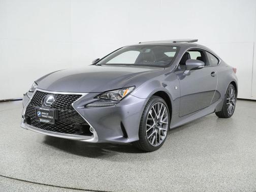 Nebula Gray Pearl 2017 Lexus RC 350 Base