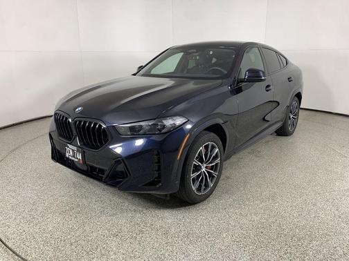 Carbon Black Metallic 2025 BMW X6 xDrive40i