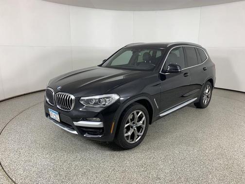 Black Sapphire Metallic 2021 BMW X3 xDrive30i