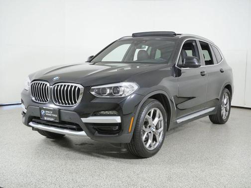 Black Sapphire Metallic 2021 BMW X3 xDrive30i