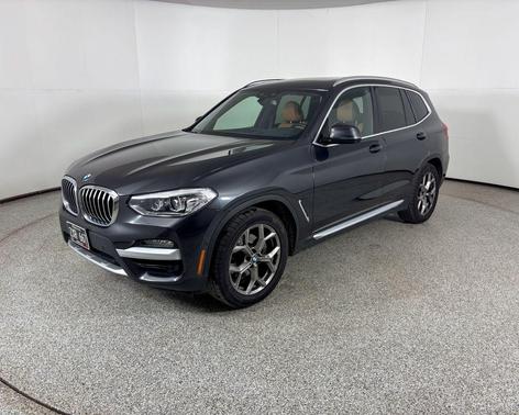 Dark Graphite Metallic 2021 BMW X3 xDrive30i