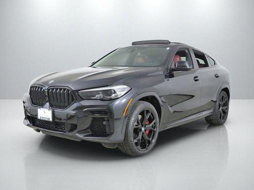Black Sapphire Metallic 2022 BMW X6 xDrive40i