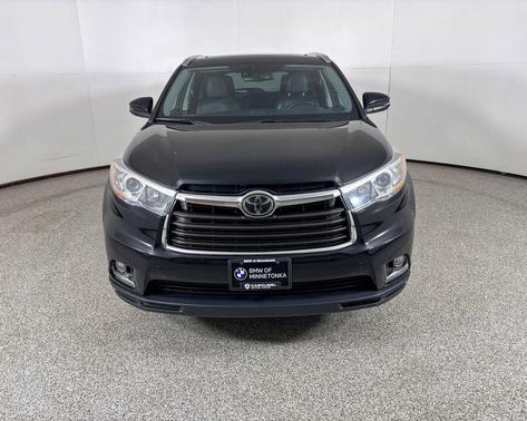 Attitude Black Metallic 2015 Toyota Highlander Limited Platinum