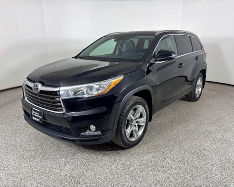 Attitude Black Metallic 2015 Toyota Highlander Limited Platinum