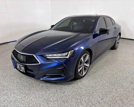 Apex Blue Pearl 2021 Acura TLX Base