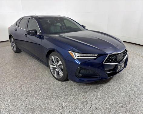 Apex Blue Pearl 2021 Acura TLX Base