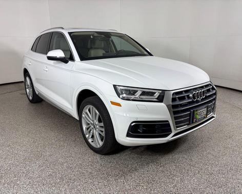 Ibis White 2018 Audi Q5 2.0T Tech Premium