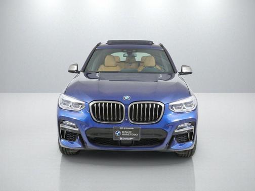 Phytonic Blue Metallic 2020 BMW X3 M40i