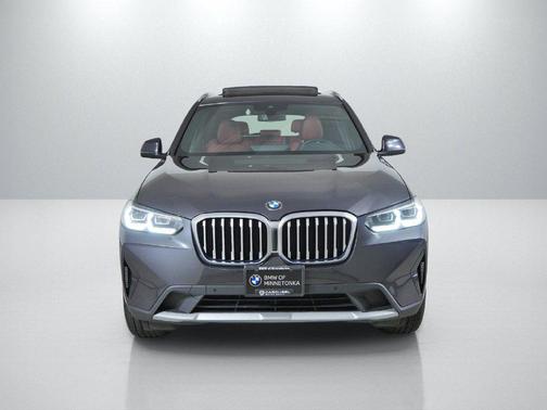 Dark Graphite Metallic 2022 BMW X3 xDrive30i