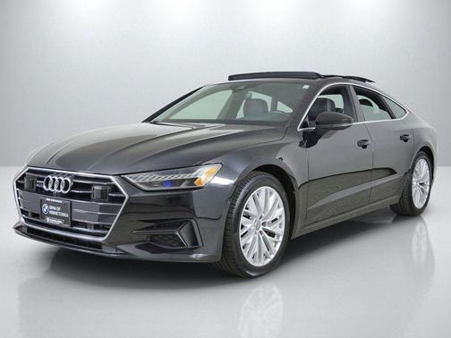 Mythos Black Metallic 2020 Audi A7 55 Prestige