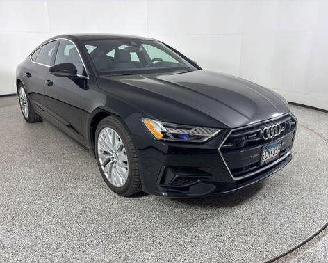 Mythos Black Metallic 2020 Audi A7 55 Prestige