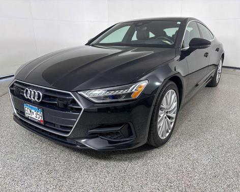 Mythos Black Metallic 2020 Audi A7 55 Prestige