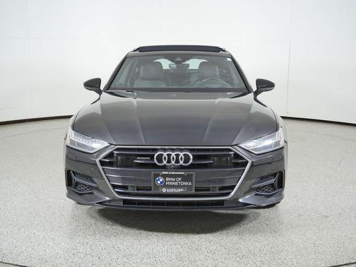 Mythos Black Metallic 2020 Audi A7 55 Prestige