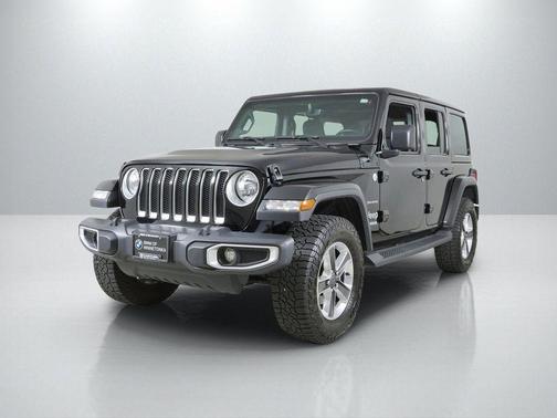 Black Clearcoat 2020 Jeep Wrangler Unlimited Sahara