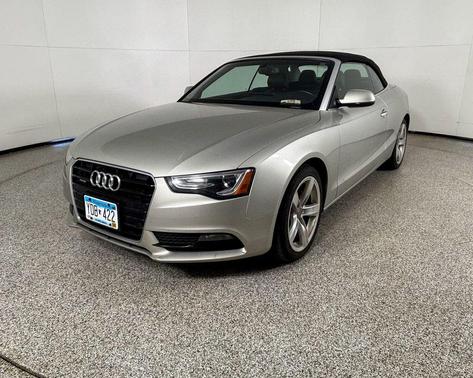 Cuvee Silver Metallic/Black Roof 2013 Audi A5 2.0T Premium Plus