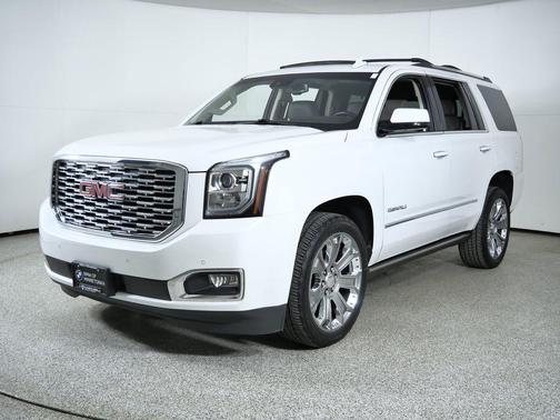 White Frost Tricoat 2020 GMC Yukon Denali