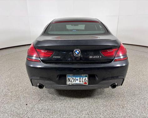 Black Sapphire Metallic 2017 BMW 640 i xDrive