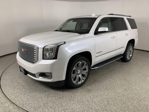 White Frost Tricoat 2016 GMC Yukon Denali