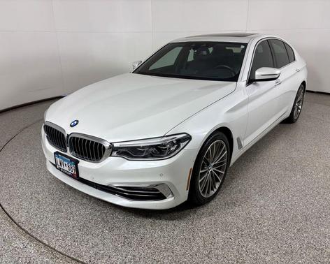 Mineral White Metallic 2017 BMW 540 xDrive
