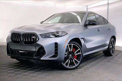 Frozen Pure Grey Metallic 2026 BMW X6 M60i
