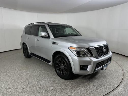 Brilliant Silver Metallic 2020 Nissan Armada Platinum