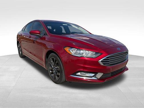 Ruby Red Metallic 2018 Ford Fusion SE