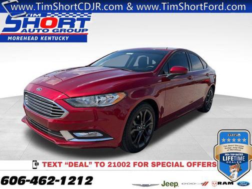 Ruby Red Metallic 2018 Ford Fusion SE
