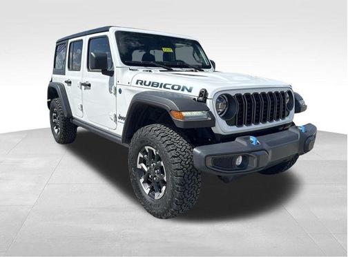 Bright White Clearcoat 2025 Jeep Wrangler 4xe Rubicon
