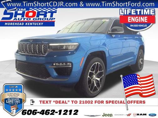 Hydro Blue Pearlcoat 2023 Jeep Grand Cherokee Summit
