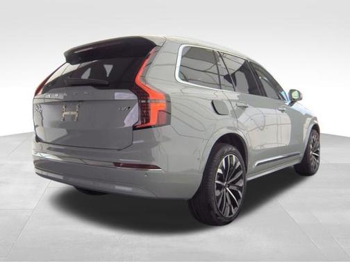 Gray 2026 Volvo XC90 Plus, B6 AWD Gas (mild hybrid), Gasoline, Bright, 7 Seats