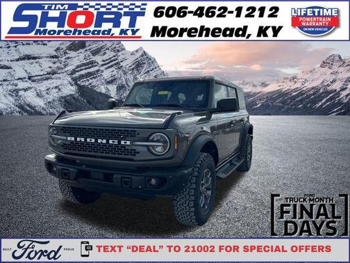 Marsh Gray 2025 Ford Bronco Badlands