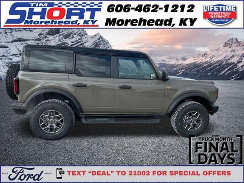 Marsh Gray 2025 Ford Bronco Badlands